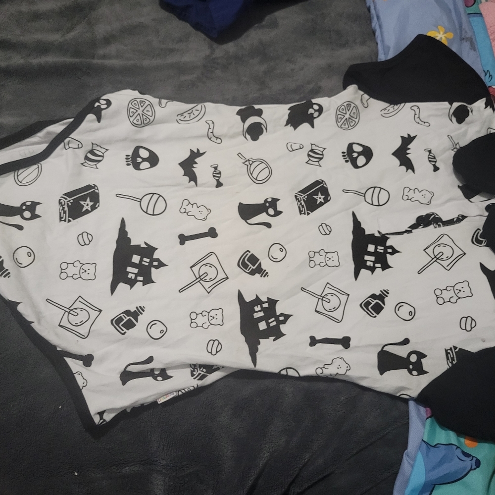 Little for big goth body suit